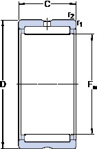 ตลับลูกปืน RNA 69/22 SKF