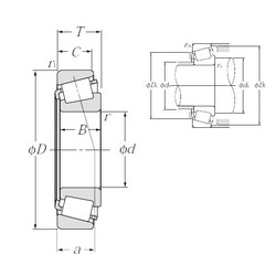 ตลับลูกปืน 4T-JS3549A/JS3510 NTN