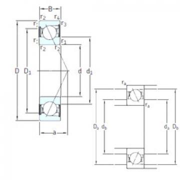 ตลับลูกปืน S7220 CD/P4A SKF