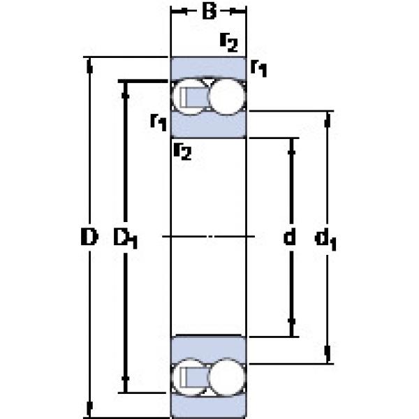 ตลับลูกปืน 2207 ETN9 SKF #1 image