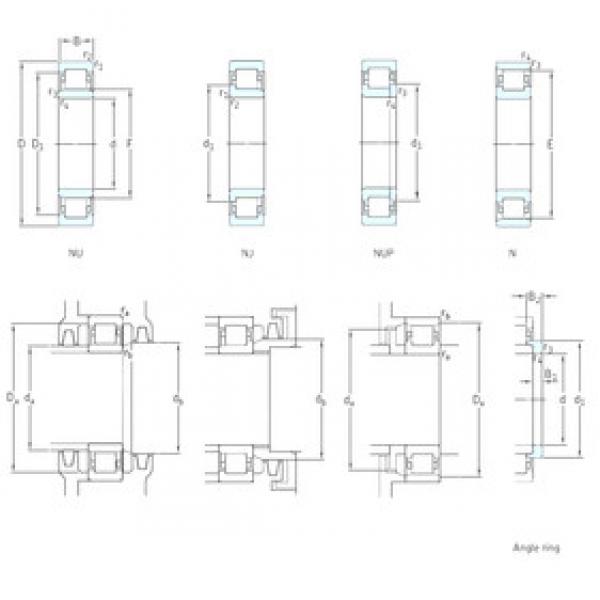 ตลับลูกปืน NU2308ECP SKF #1 image