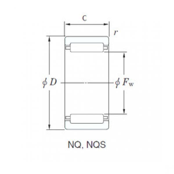 ตลับลูกปืน NQ404820 KOYO #1 image