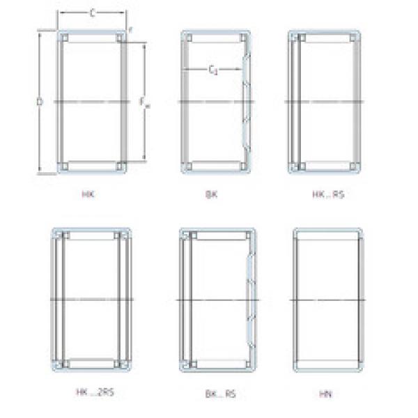 ตลับลูกปืน HK2030 SKF #1 image