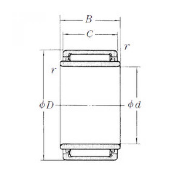 ตลับลูกปืน LM607240 / NSK #1 image