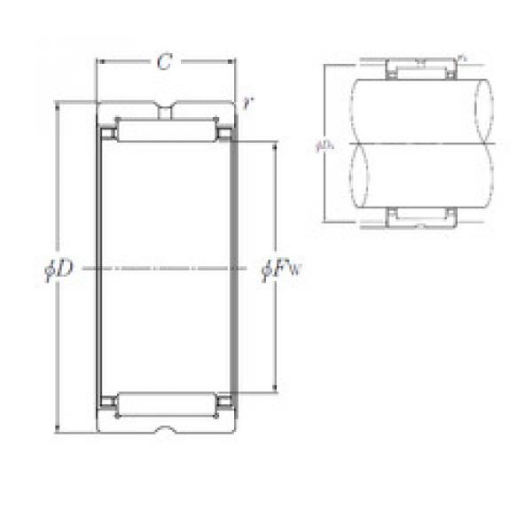 ตลับลูกปืน RNA4909R NTN #1 image