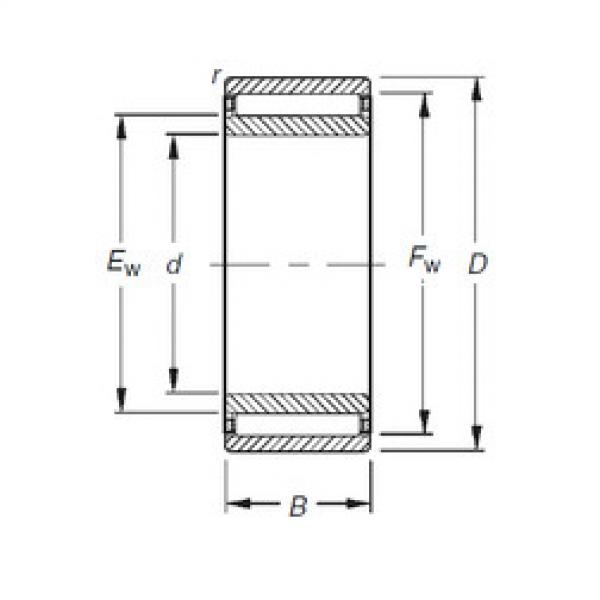 ตลับลูกปืน NAO60X90X30 Timken #1 image