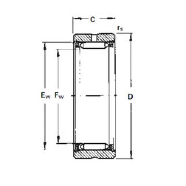 ตลับลูกปืน RNA1009 Timken #1 image