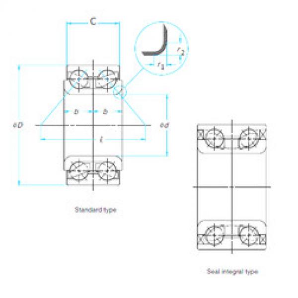 ตลับลูกปืน BA2B633028CB SKF #1 image