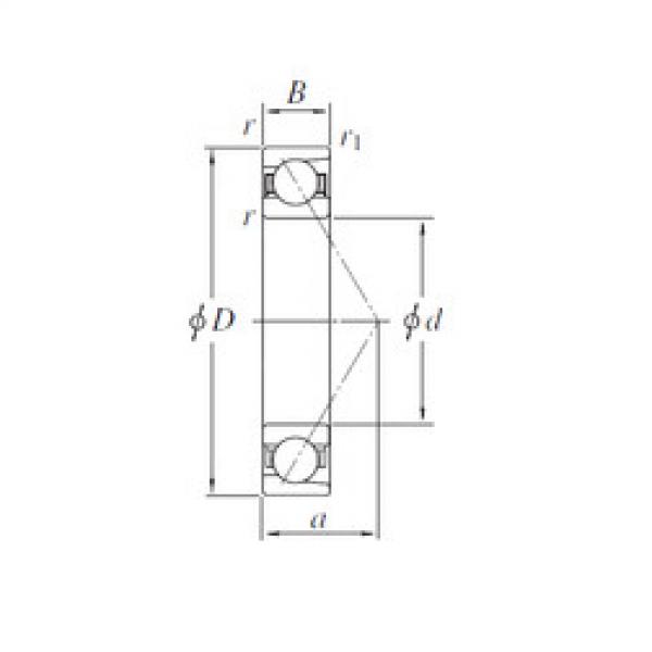 ตลับลูกปืน AC7251B KOYO #1 image