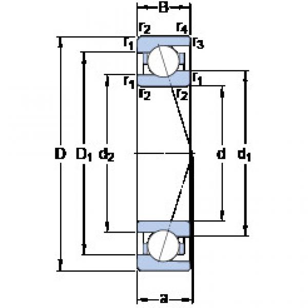 ตลับลูกปืน 71905 ACE/P4A SKF #1 image