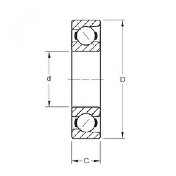 ตลับลูกปืน 7204W Timken #1 image