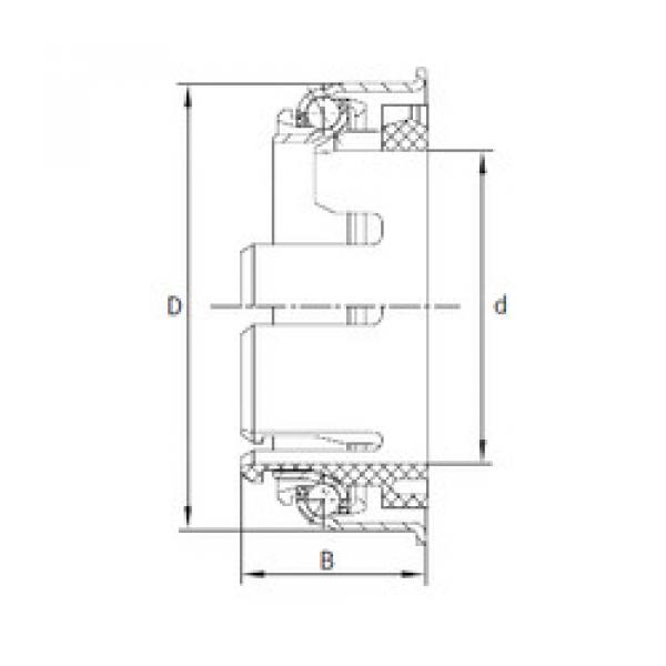 ตลับลูกปืน F-227330.5 INA #1 image