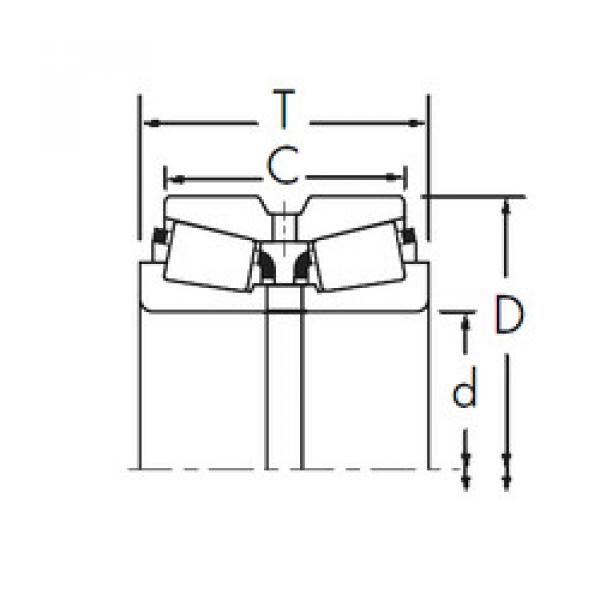 ตลับลูกปืน 566/563D+X3S-566 Timken #1 image