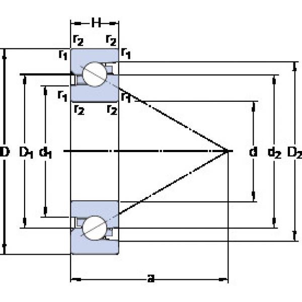 ตลับลูกปืน BSD 55100 C SKF #1 image