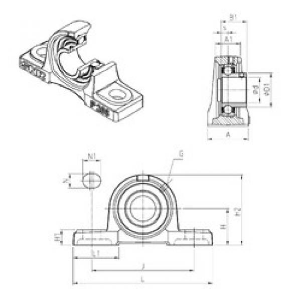 ตลับลูกปืน USP212 SNR #1 image